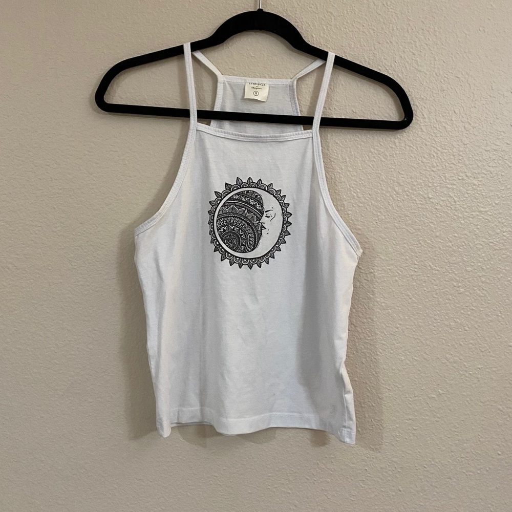Cropped Graphic Tank